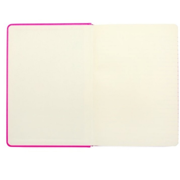 Other Pen Gear Leatherette Journal Neon Pink 16 Lined Paper Pages